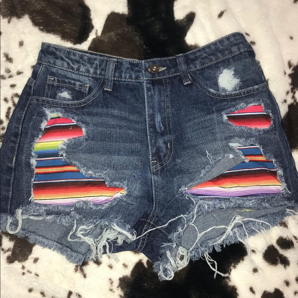 Serape Shorts